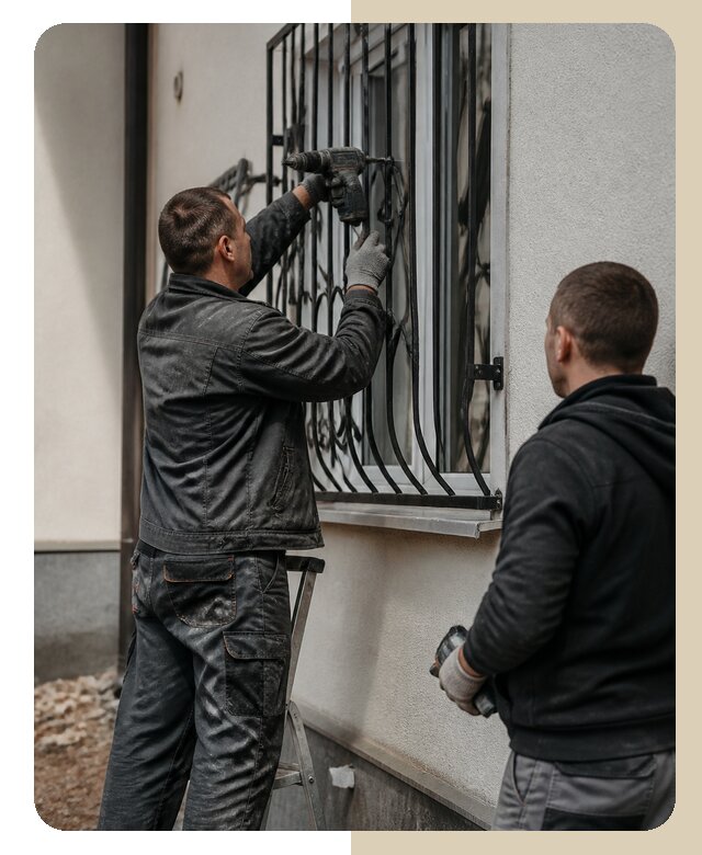 Установка наружных решеток в Каменске-Шахтинском от 5047 р. | ДвериЛегко-Ксш